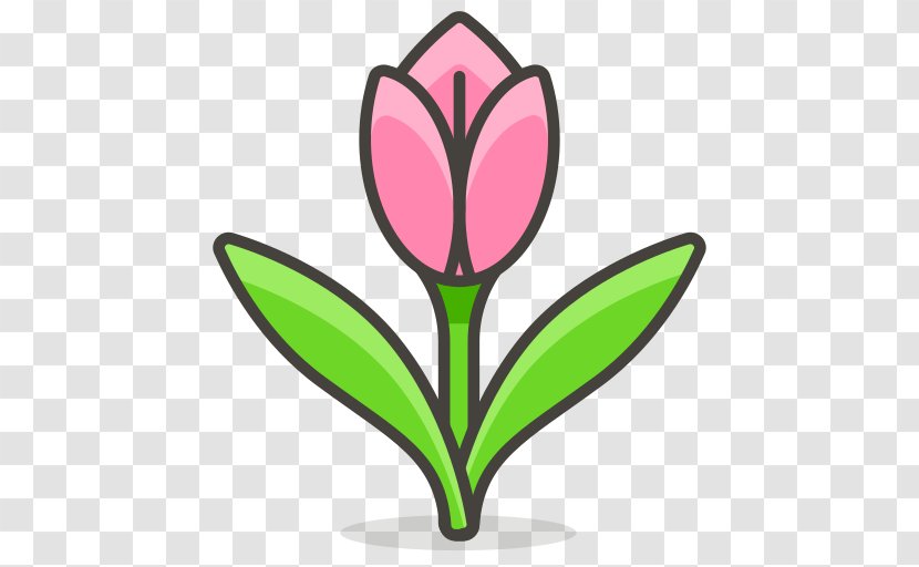 Emoji Tulip Plant Clip Art Transparent PNG