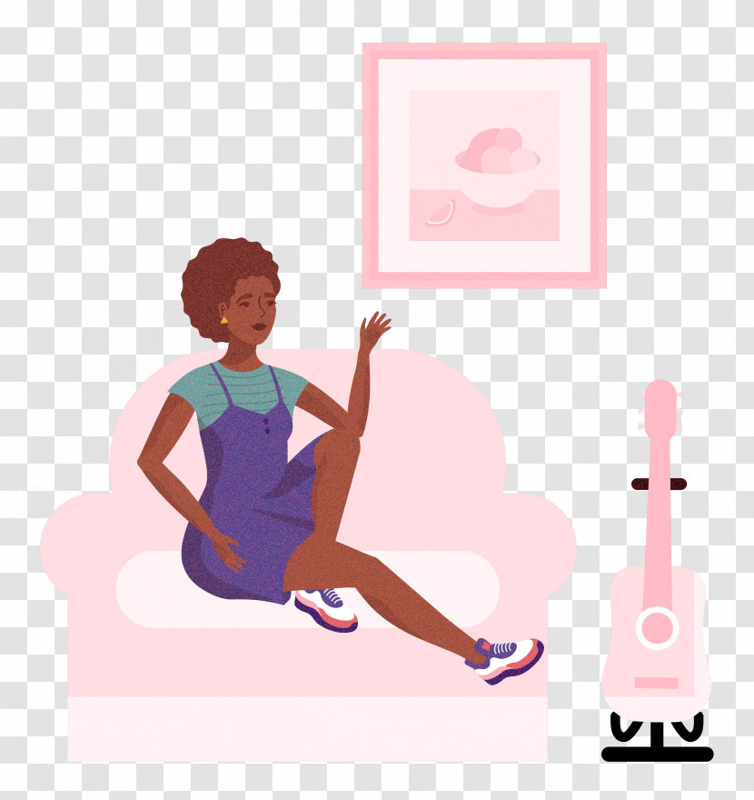 Woman Alone Time Transparent PNG