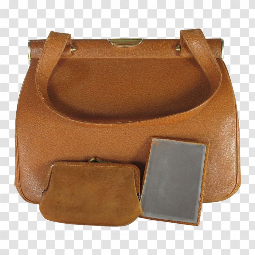 Handbag Leather Caramel Color Brown - Messenger Bags - Design Transparent PNG