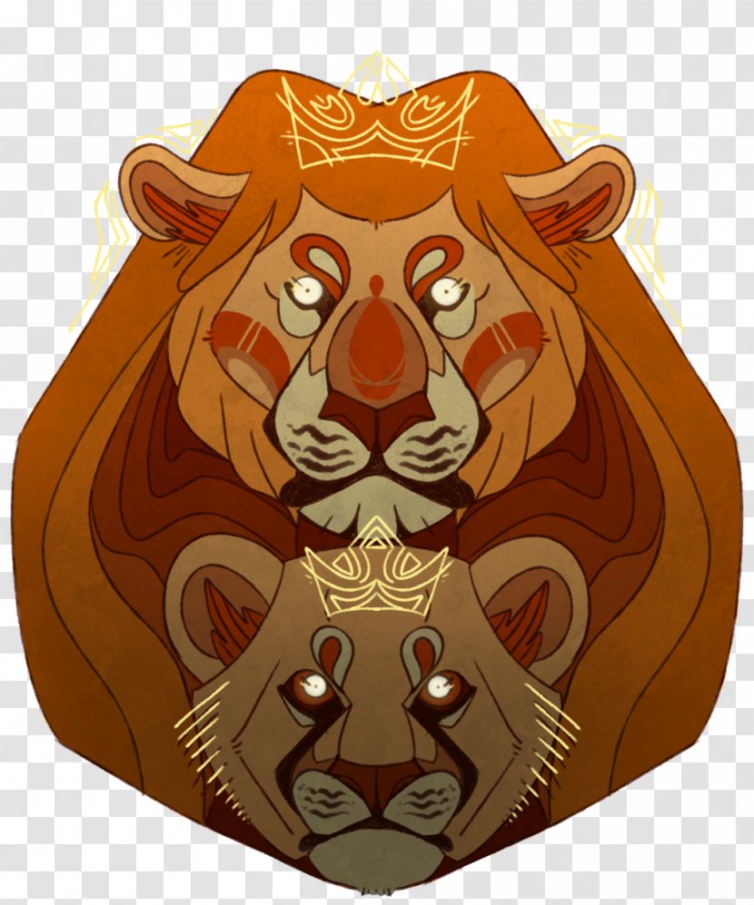 Tiger Bear Cartoon Lion - Carnivoran Transparent PNG