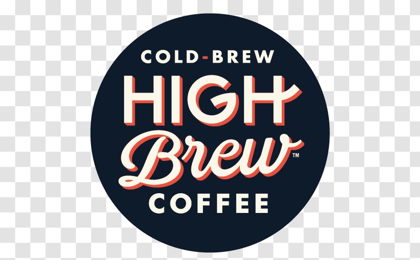 High Brew Coffee Cappuccino Brewed Espresso - Label Transparent PNG