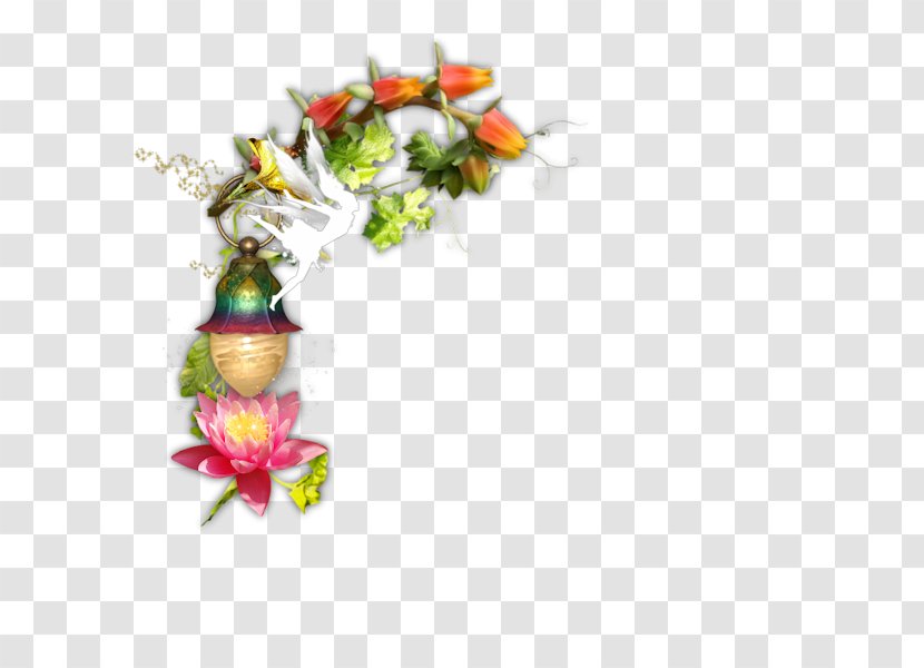 Christmas Ornament Floral Design Transparent PNG