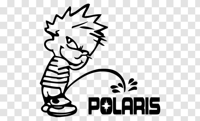 Decal Urination Car Urine Calvin And Hobbes - Flower Transparent PNG