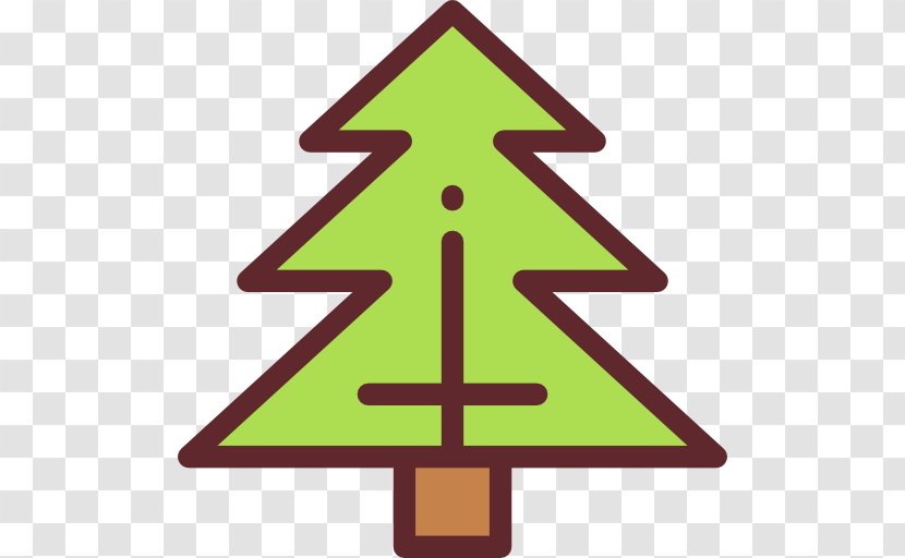 Christmas Tree Pine Fir - Number Transparent PNG