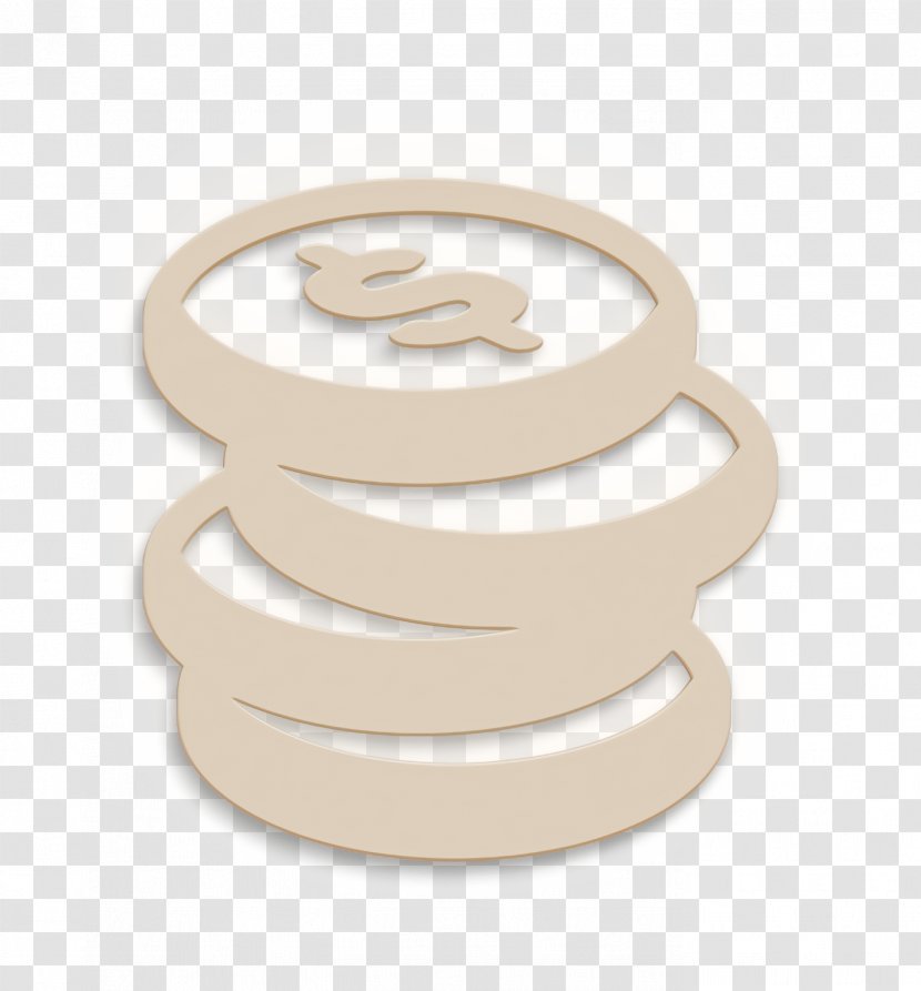 Money Icon Finance Pictograms Business - Beige - Table Transparent PNG