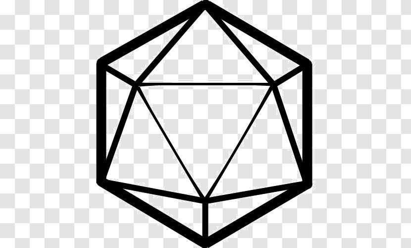 D20 System Dungeons & Dragons Pathfinder Roleplaying Game Dice Role-playing - Symbol Transparent PNG