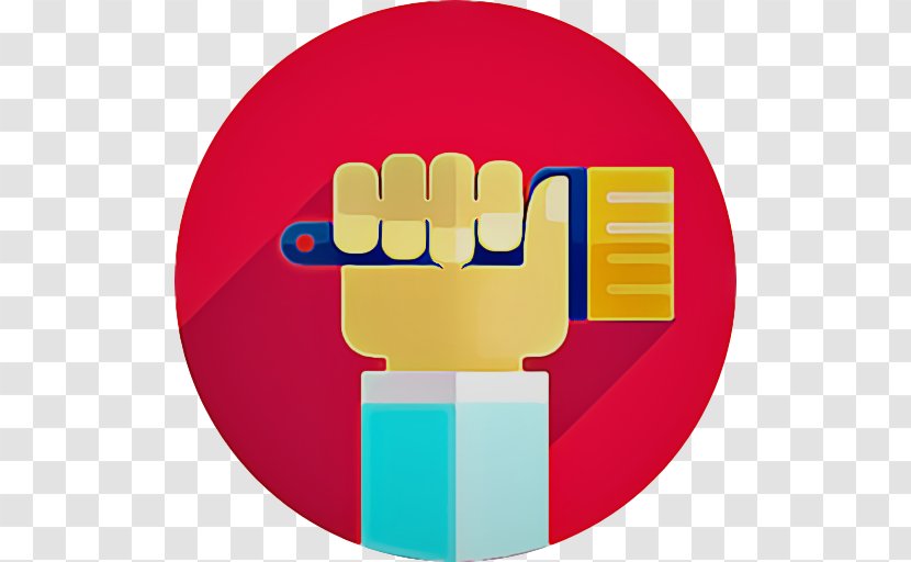 Red Finger Hand Gesture Glove - Symbol Thumb Transparent PNG
