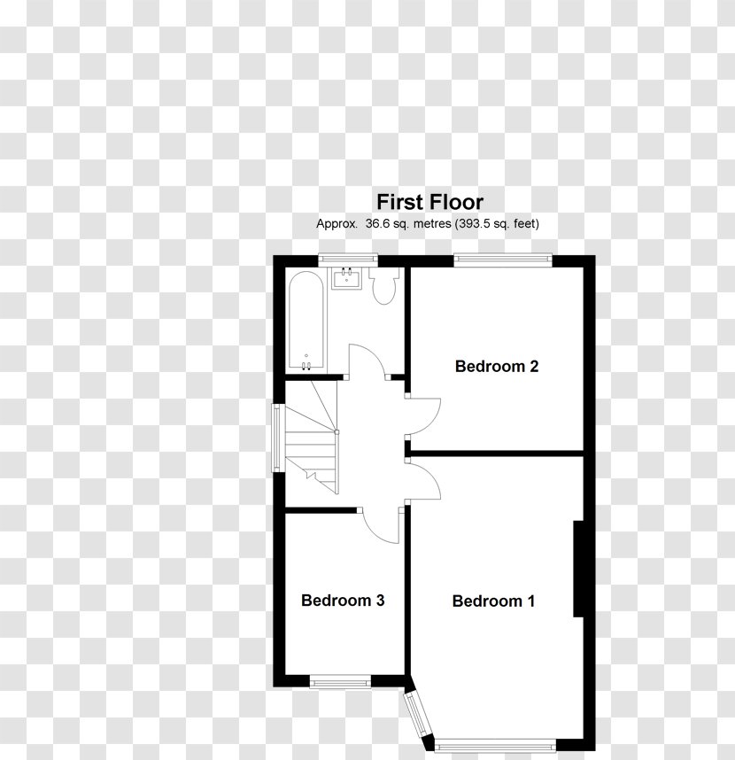 Floor Plan House Lisney Dun Laoghaire Bedroom Property - Area Transparent PNG