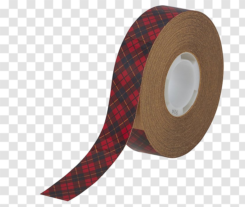 Adhesive Tape Paper Scotch 3M - Tartan - Two Strips Transparent PNG