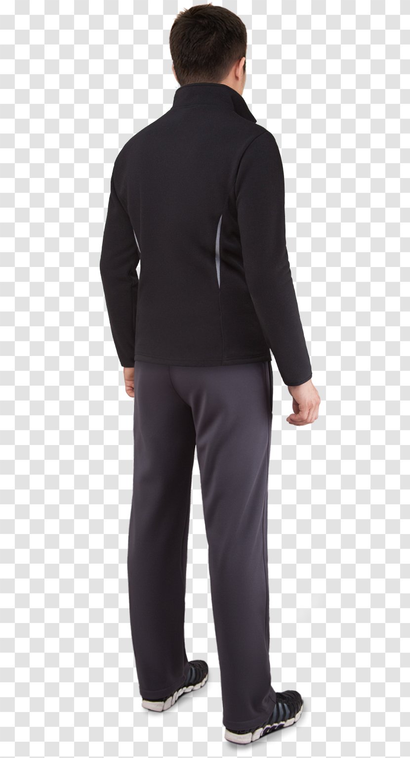 Sleeve Shoulder Suit Pants Formal Wear - Standing Transparent PNG