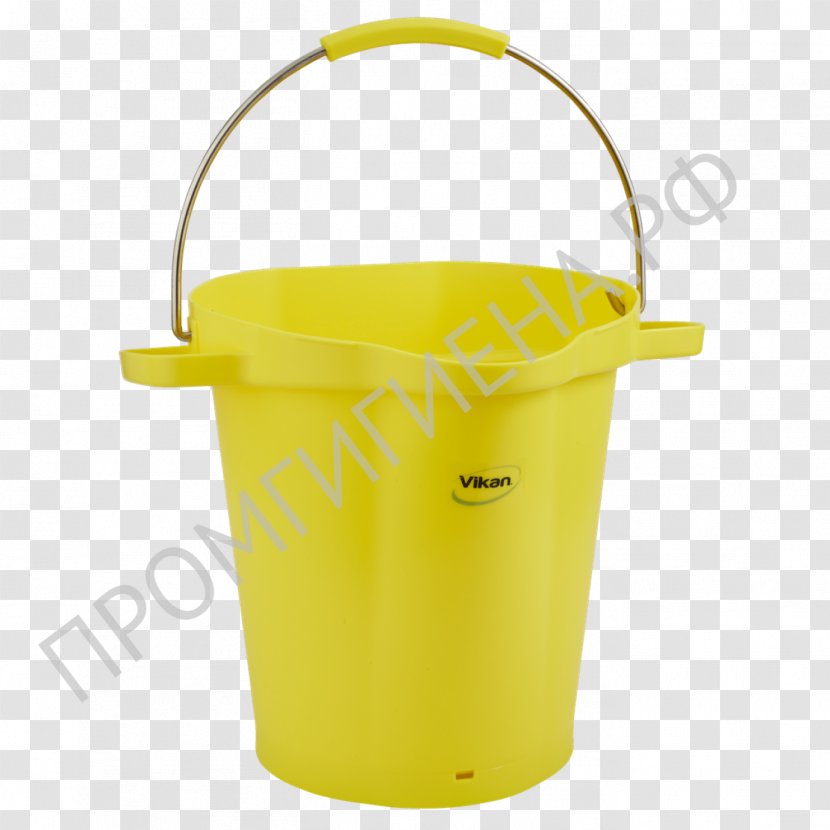 yellow plastic pail