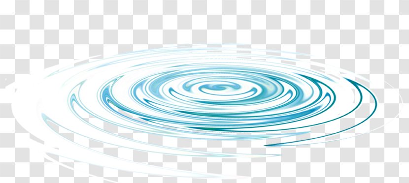 Water Download Whirlpool - Blue - Circular Pattern Ripples Transparent PNG