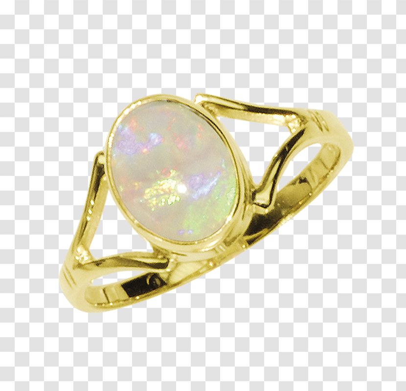 Opal Ring Body Jewellery Diamond - Jewelry - Rings Transparent PNG
