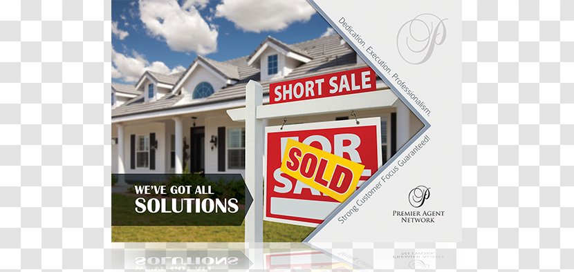 Short Sale Real Estate Investing Agent House - Deed In Lieu Of Foreclosure - Leaflets Transparent PNG