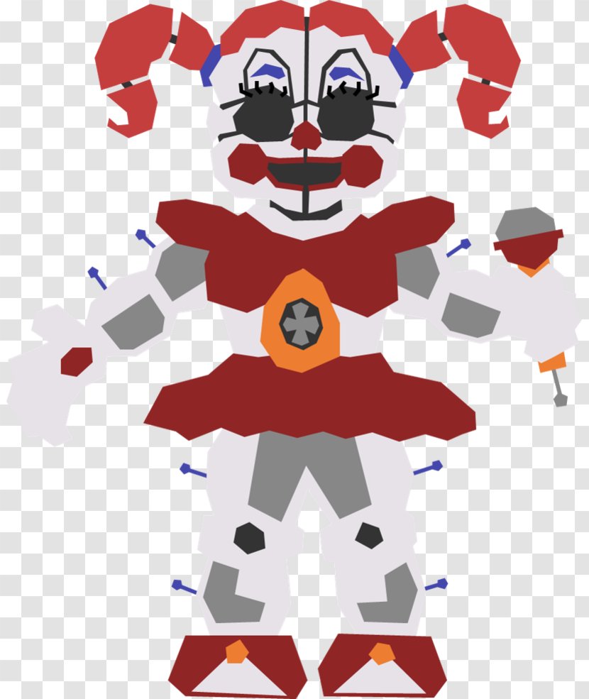 Five Nights At Freddy's: Sister Location Clown Freddy's 4 Infant Circus - Android Transparent PNG
