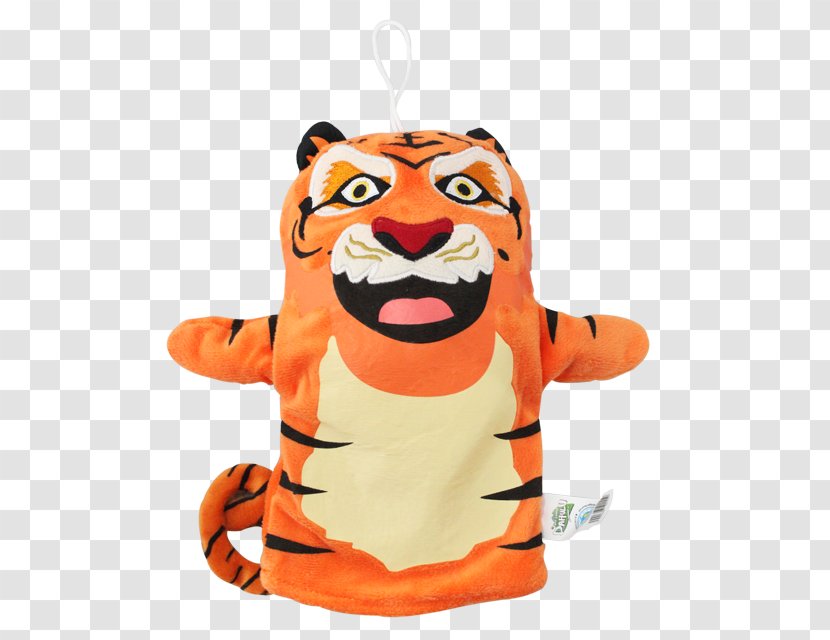 Upin Tiger Hand Puppet Stuffed Animals & Cuddly Toys Transparent PNG