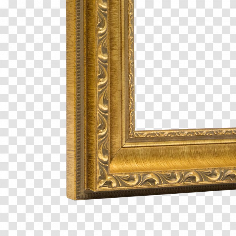 Picture Frames Wall Decorative Arts Molding - Brass - Luxury Three-dimensional Gold Frame Transparent PNG