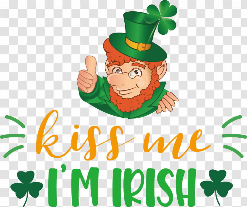 Kiss Me Irish Patricks Day Transparent PNG