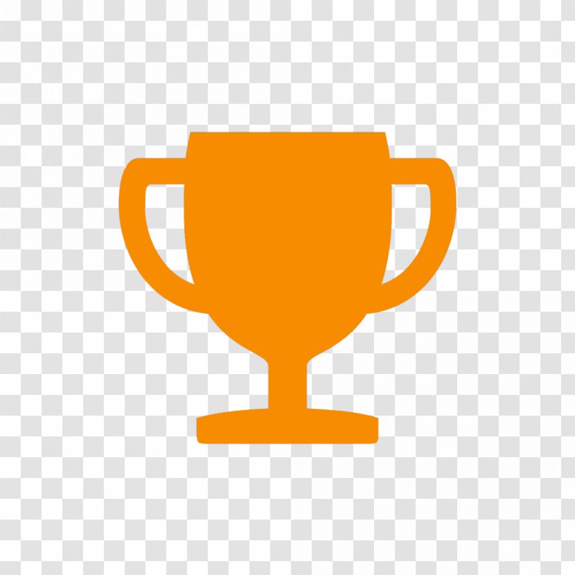 Trophy Award Medal - Yellow - Clipart Transparent PNG