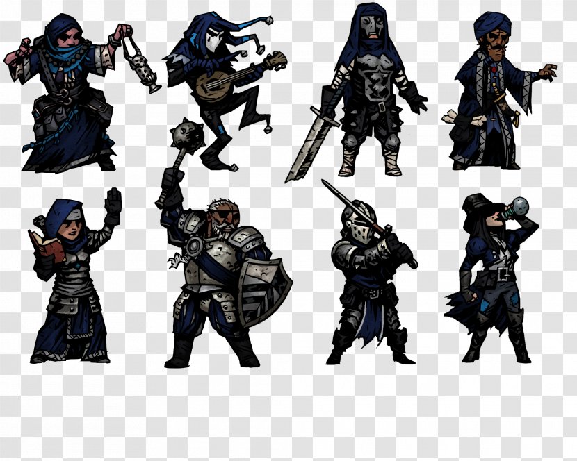 Darkest Dungeon Dungeons & Dragons Crawl Game - Figurine - Jester Transparent PNG