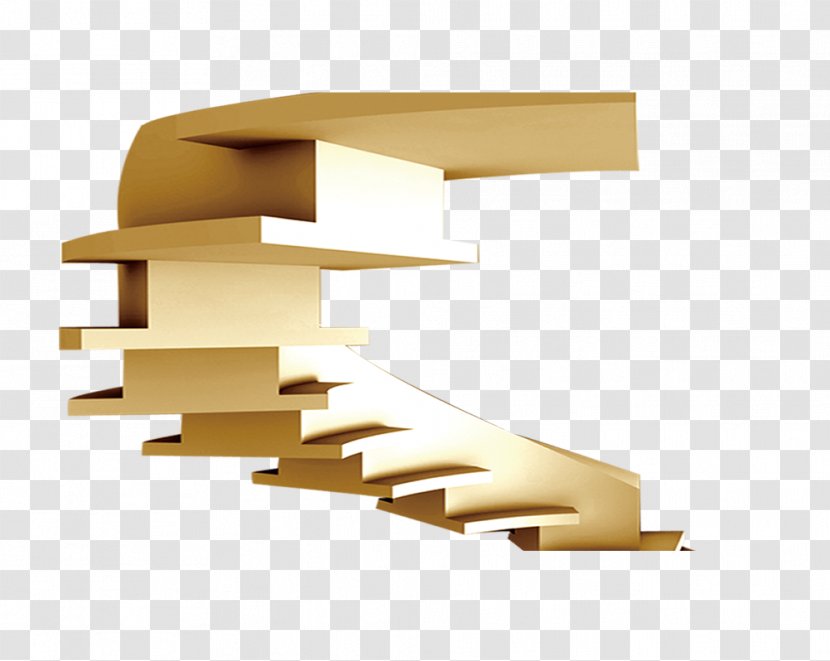 Stairs Gold - Ladder - Irregular Transparent PNG