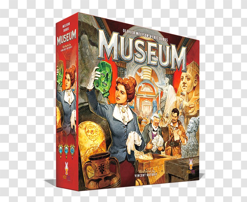 Museum Board Game Curator Artifact - English - Step Right Up Transparent PNG