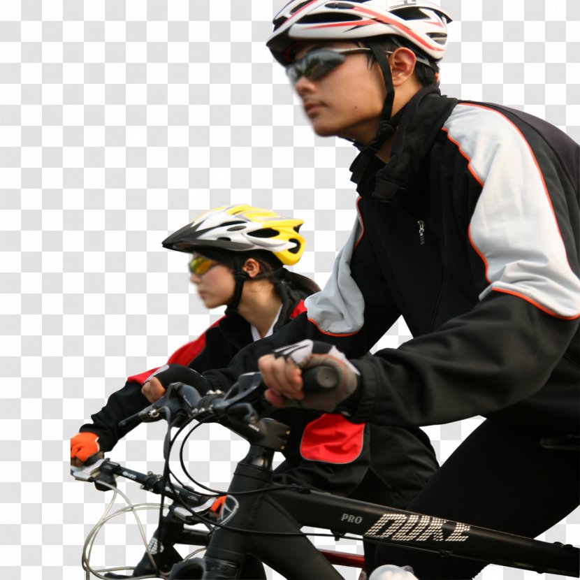 Bicycle Helmet Car Cycling Mountain Bike - Road - Riding A Race Transparent PNG