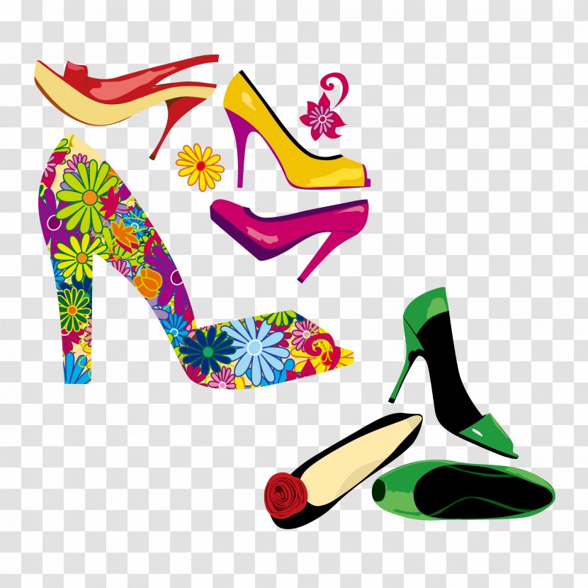 High-heeled Footwear Fashion Shoe Clothing - Female High Heels Transparent PNG