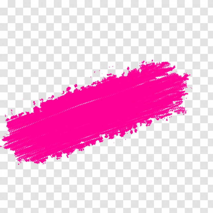 Brush Magenta Pink Purple - Stroke Transparent PNG