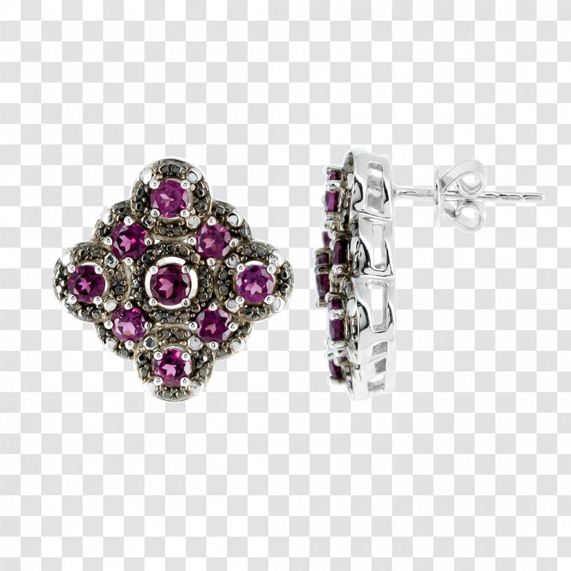 Earring Ruby New York City Body Jewellery - Jewelry Transparent PNG