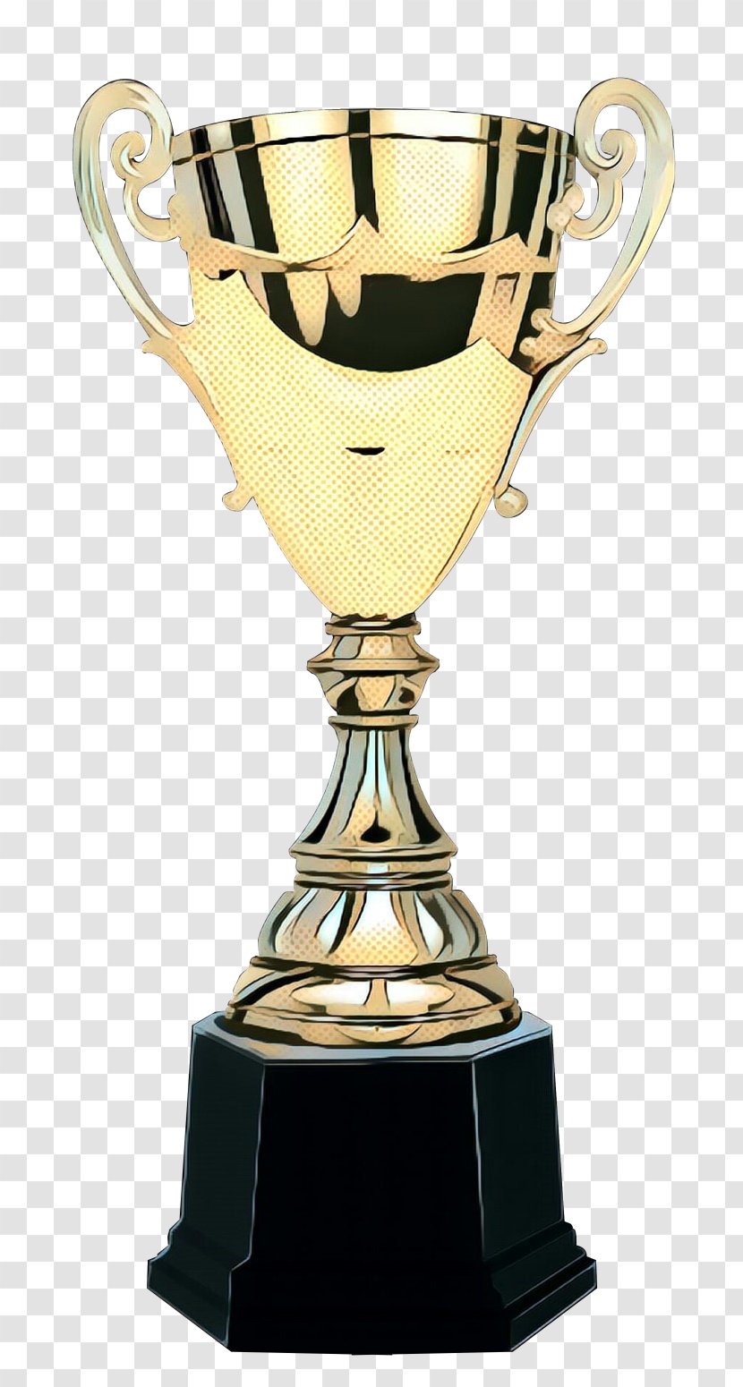 Pop Art Retro Vintage - Participation Trophy - Drinkware Award Transparent PNG