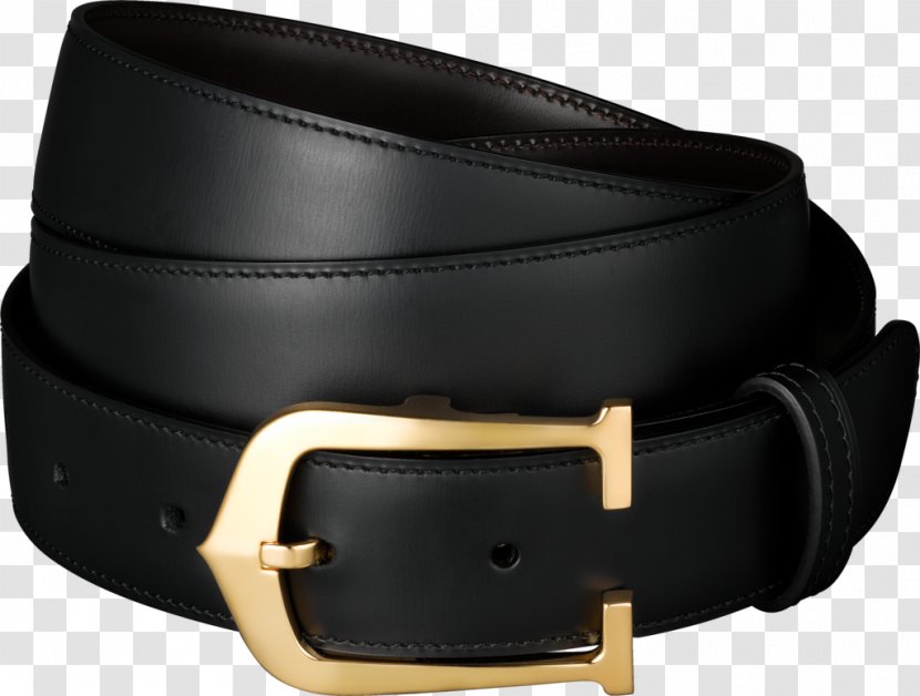 Belt Leather Buckle Strap Cartier - High-definition Material Transparent PNG