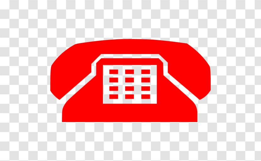 Mobile Phones Telephone Red - Number - Phone Icon Transparent PNG