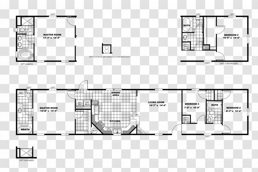 Floor Plan Architectural Engineering Technical Drawing House Transparent PNG