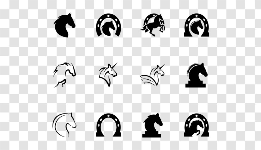 Horse Canidae Cat Dog Silhouette - Icon Transparent PNG