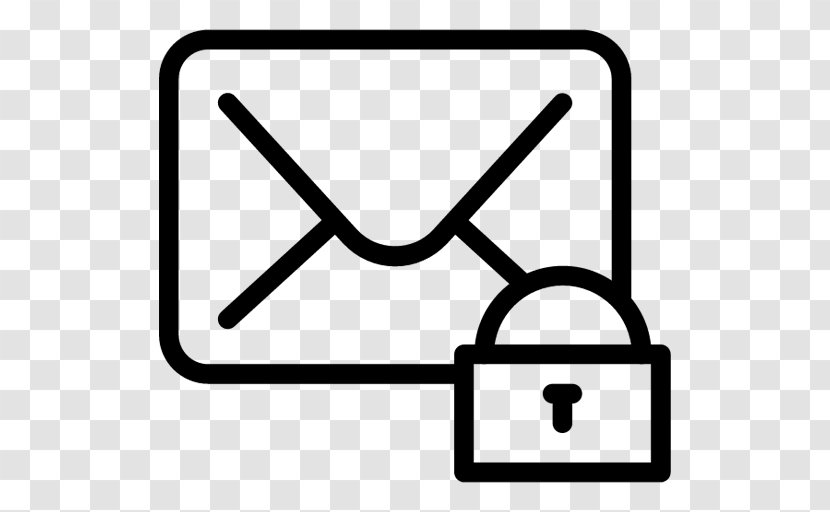 Email - Rectangle - Padlock Transparent PNG