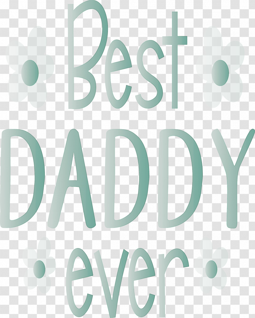 Best Daddy Ever Happy Fathers Day Transparent PNG