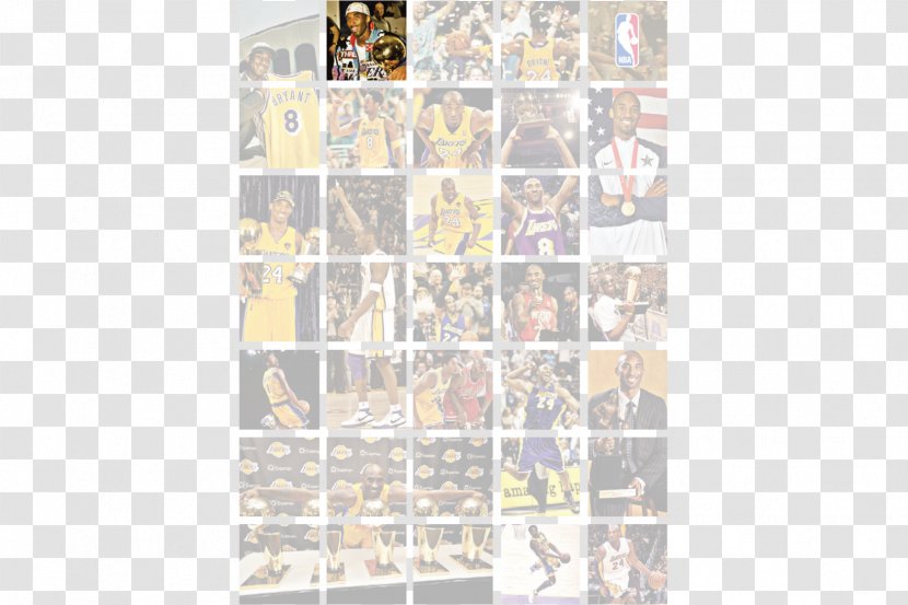 Los Angeles Lakers Michael Jordan Collage Chicago Bulls Transparent PNG