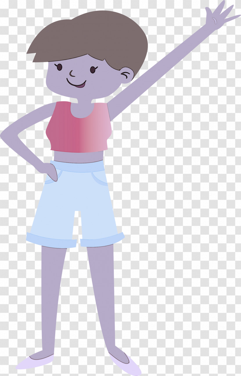 Cartoon Uniform Child Transparent PNG