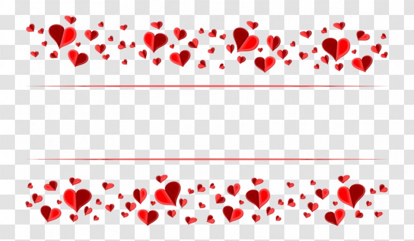 Valentines Day Heart - Love - Text Red Transparent PNG
