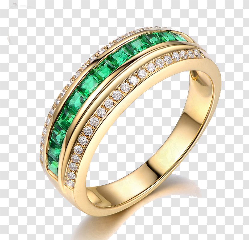 Earring Jewellery Emerald Diamond - Dresden Green - Ring Transparent PNG
