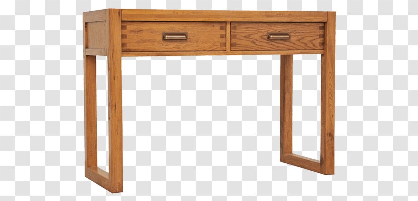 Table Furniture Buffets & Sideboards Drawer Desk - Wood Stain - Four Legs Transparent PNG