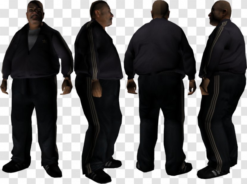 Grand Theft Auto: San Andreas Multiplayer Tracksuit Mod Skin - Job - Fat Man Transparent PNG