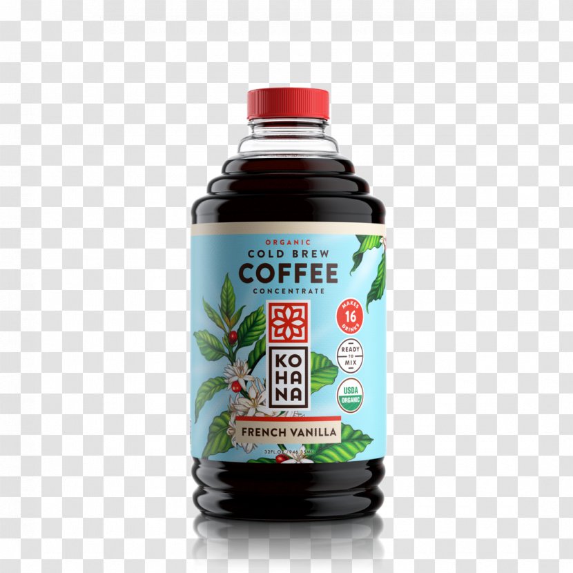 Cold Brew Iced Coffee Organic Food Brewed Transparent PNG