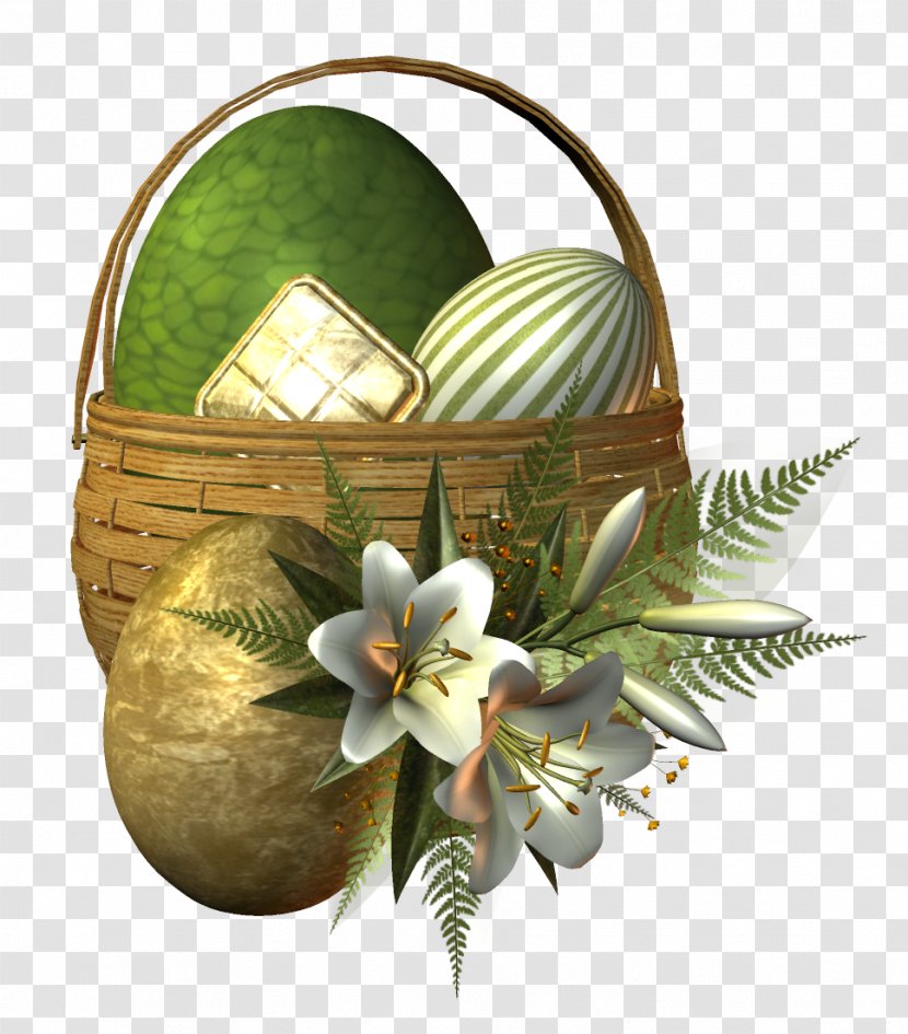 Flower Floral Design Food Gift Baskets Floristry - Easter Eggs Transparent PNG