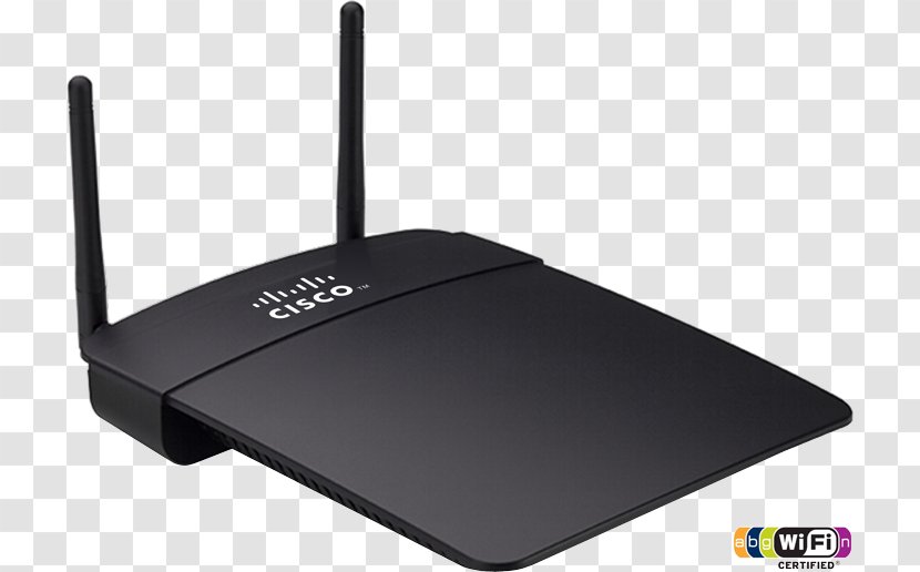 Wireless Router Linksys Access Points Cisco Systems - Peripherals Transparent PNG