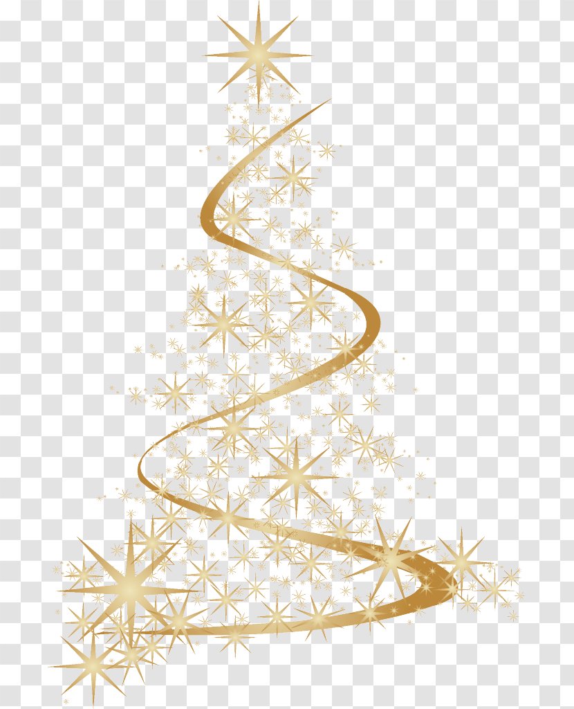 Christmas Tree Day New Year Decoration - Drawing Transparent PNG