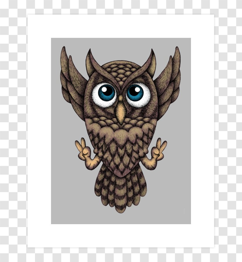 Owl T-shirt Mug Bird Gift Transparent PNG