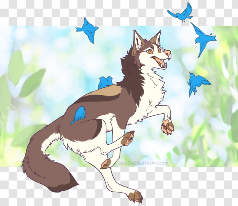 Cat Fox Dog Cartoon - Wildlife Transparent PNG