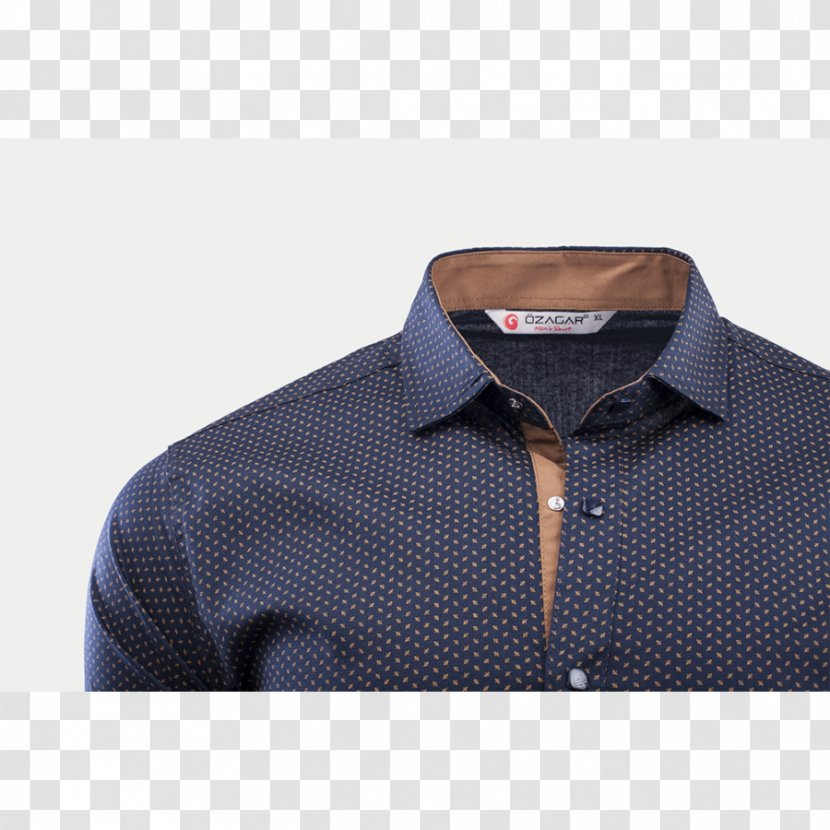 Dress Shirt Collar Plaid Sleeve Button Transparent PNG